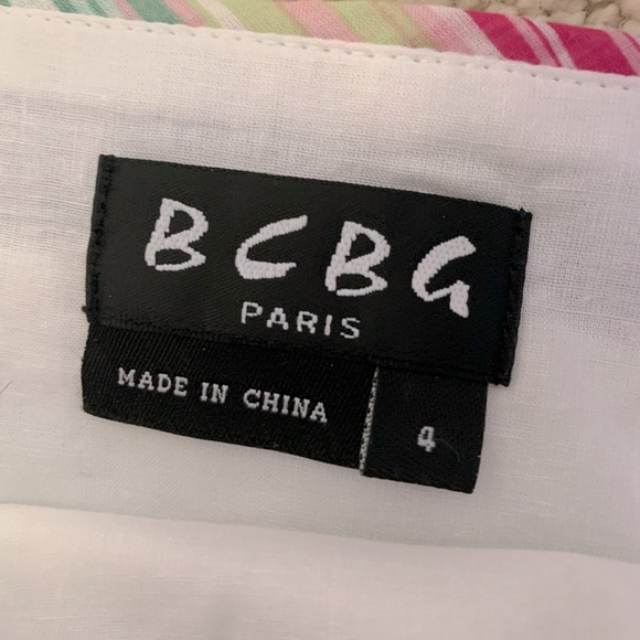 BCBG Paris Striped Dress - Picture 2 of 4